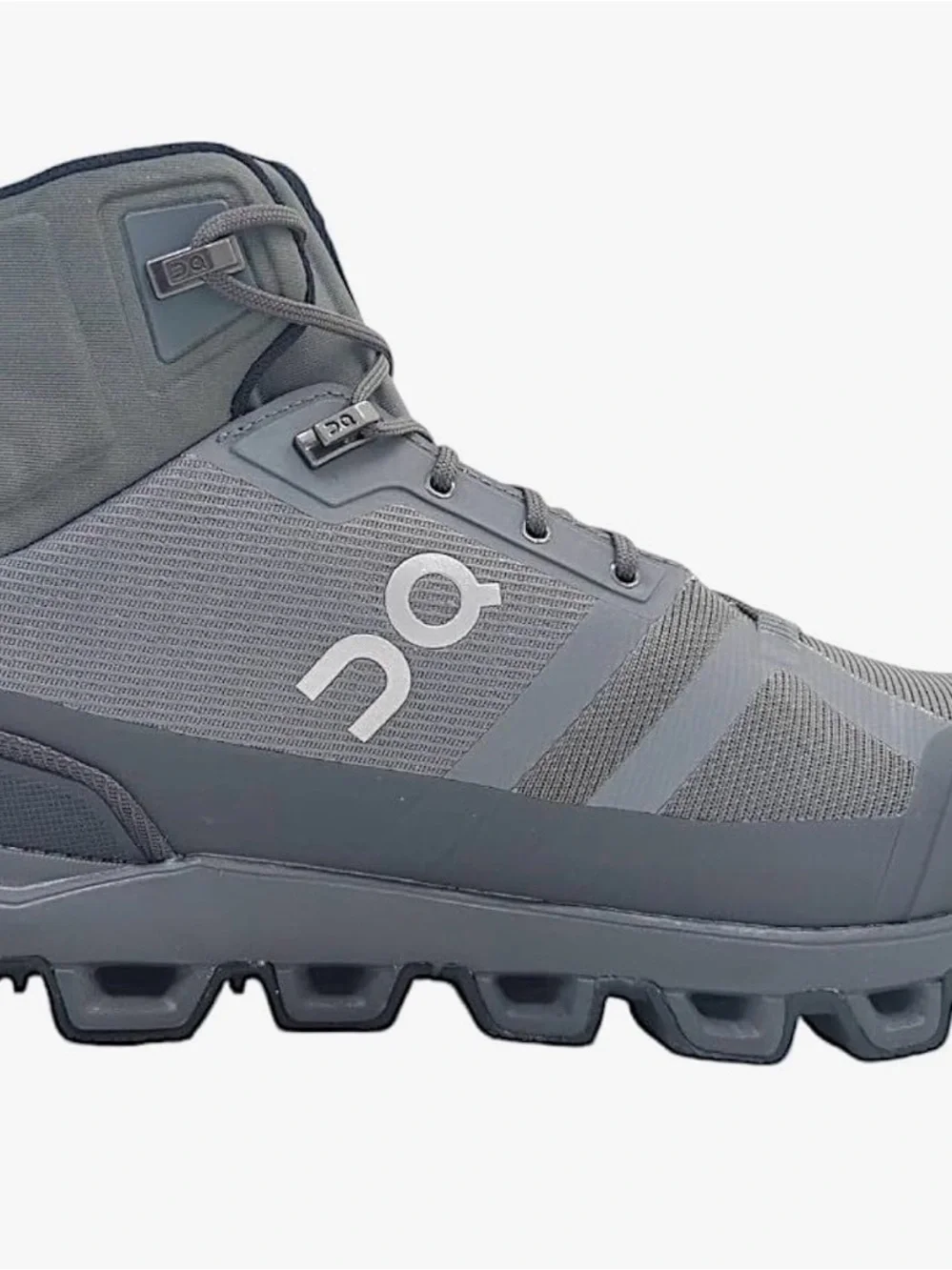 On Running Men’s Waterproof Mid-Top Boots — Grey